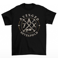 Tomoinc Men's Avenged Sevenfold Band T-Shirt - Ax7