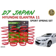 HYUNDAI ELANTRA 11 D7 Japan Sport Lower Spring