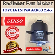 100% ORIGINAL DENSO TOYOTA ESTIMA ACR30 2.4cc Radiator Aircond Fan Motor Fan Kipas Kipas Motor