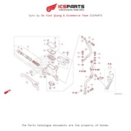 Front Brake Fluid Pump Assembly (Front Brake)(Fs150Fa) (F-5-10-B) HONDA Winner X (2022+) (K2P) Parts