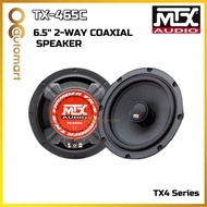 MTX Audio TX4 Series TX-465C 6.5 2-Way Coaxial Car Speaker Kereta Spiker 555w Peak Power