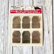 7Gypsies Metal Index Tabs (Vintage Style for Junk Journals)