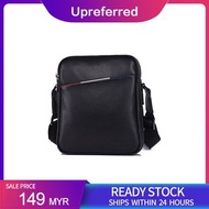 Upreferred Messager Bag Leather Shoulder Sling Bag for Men Business Travel Bag