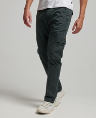 Superdry Organic Cotton Core Cargo Pants - Washed Black