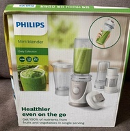 Brand New Philips Daily Collection Mini blender HR2874 350W with mini chopper On the Go bottle.