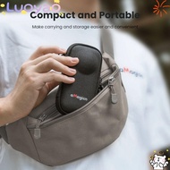 LUOYAO1 Camera Cage, Black Mini Camera , Portable Storable EVA Lens Guards for Insta360 X4 Air/X4/X5