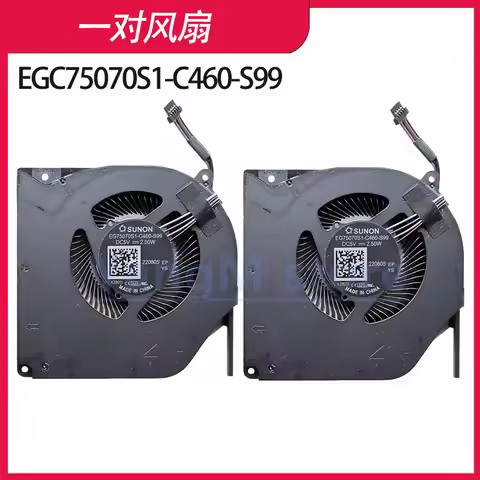 New Cooler Fan Cooling For MECHREVO Dragon P-760 X8TI-S/Plus X8/10Pro VULCAN X9 T7A B6/9 T90-Plus-T1