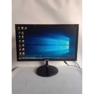 LAYAR Samsung s19f355hn lcd monitor, condition minus the screen, broken down line