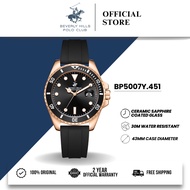 [PRE 11.11 COUNTDOWN DEALS]Beverly Hills Polo Club BHPC Jam Tangan Lelaki Men's Rubber Quartz Watch 