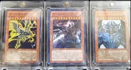 遊戲王卡 遊戲王卡牌 Yugioh VJMP-Jp037 Jp046 Jp064  三幻神異畫 巨神兵 天空龍 翼神龍 高橋和希簽名 UR 連卡磚 收藏