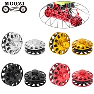 MUQZI 1 Pair Folding Bike Chain Guide Tensioner Refit Tower Wheel For Brompton Rear Derailleur Single-Disc 2/3 Speed Parts