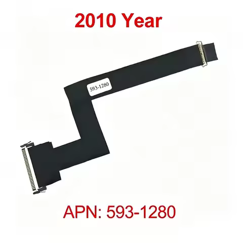 New LCD LED LVDS Cable Screen Flex Cable 593-1350 593-1280 For iMac 21.5" A1311 2010 2011 Year