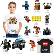 baju anak lego the movie kaos lego Batman Superman superhero