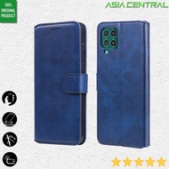 [Elegant] Flip Wallet Leather Case Samsung M62