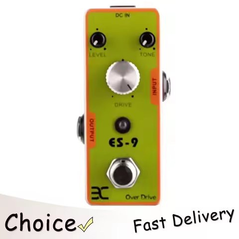 ENO TC17 ES-9 Electric Guitar Effects Pedal Over Drive Effect Classic 80's Overdrive Pedal Electric 