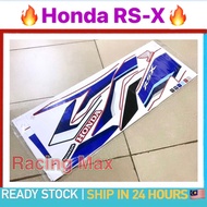 Honda RSX 150 ( 1 ) Body Cover Stripe Sticker - Trico Edition WINNER RS-X RSX150 STIKER STRIKE COVERSET COVER SET