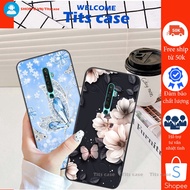 Oppo RENO 2 / 2F / 2Z case printed with swans, lucky flowers, unique UNIQUE - STRANGE - DURABLE