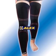 德國品牌 台灣製造 ALEX T-73 壓縮全腿套 全長腿套 路跑 慢跑 防曬 都好用