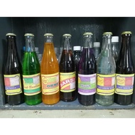 Air Botol Long Chan 285ml Botol Kaca Perisa Sarsi Aiskrim Soda Buah-buahan Anggur Oren