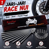RACENUI CHROME MOTORCYCLE SPOKES CHROME MOTORCYCLE SPOKES VARIOUS SIZES STRONG AND PRECISE SPOKES