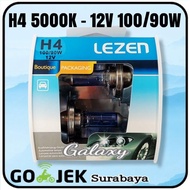 Xenon Xenon Halogen Bulb H4 - Yellow And Blue Glass - Price Set