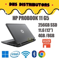 [BUDGET GAMING LAPTOP] USED HP PROBOOK 11 G5 INTEL CELERON | RAM 8GB | SSD 256GB | SLIM Notebook Lap