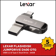 Lexar JumpDrive Dual Drive D400 32GB USB-C USB-A Flash Drive