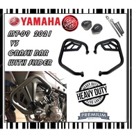 YAMAHA  MT09 2021 V3 TRACER 900 GT 2021 CRASH BAR ENGINE GUARD HEAVY DUTY FRAME PROTECTOR TPURING BI