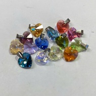 10mm, 14mm pendant with high quality Austrian crystal heart crystal beads
