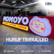 CUSTOM LED Illuminated Acrylic Raised Letters