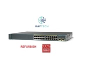 WS-C3750-24TS-S CISCO CAT3750 24 10/100+ 2 SFP ENH MULTI