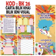 **FREE BUNTING** BANNER TEBAL HIASAN BILIK SENI VISUAL