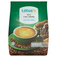 Lotus's Tesco RICH MILD REGULAR 3in1 Premix Coffee Instant Coffee 20gx25sticks I Kopi Pracampur