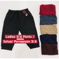 Ladies 3/4 Pants L7 Women's Pants 3/4 Women's Pants 3 quarters Women's Pants/ Women's Pants