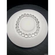 Clear Quartz Crystal Stone Bracelet 5A Full 6-8mmnatural F1478