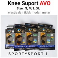 KNEE Support Avo Original, Knee Pad, Knee Band, Knee Protector for Futsal Volleyball Sports