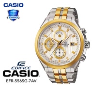 นาฬิกาข้อมือ CASIO EDIFICE รุ่น EF-556SG-7AV รับประกัน 1 ปี