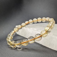 【訂製品】金髮晶 6-15mm 天然水晶 巴西 手串 金鈦 髮晶