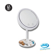 [JML Official] BIU Brite Breeze LED | Mirror 6.7” Diameter Mirror 5x Magnification Built-in Fan Buil