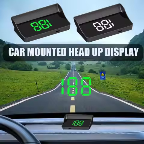 Car Head Up HD Display GPS Speedometer Speed Auto Electronics HUD Projector Display Digital