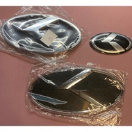 Kia Cerato Forte 2009-2012 3-pc K Emblem Set (Front/Rear/Settering)