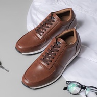 ALLEGRO BROWN - Men's Casual Sneakers, Distro Shoes, Original REYL MAN Men's Sneakers