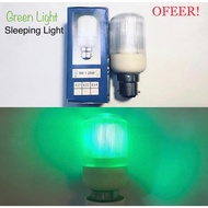 Green Light Dim Night Bulb B22 (Sleeping Bulb)