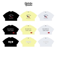 [NEW] ONLYZIU Loose Form Crochet T-shirt Local Brand Boxy Short Sleeve Cotton 250gsm Women Sexy Hot 