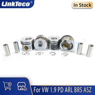 Engine Parts Piston & Rings Set Fit 1.9 L L4 Diesel ASZ AVF AWX For VW SEAT 1.9 TDI ARL BRR AXB AXC 