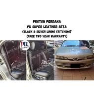 [JME CUSHION] PROTON PERDANA V6 FITTING SEWN LEATHER SEAT *JAHIT MATI SEAT*