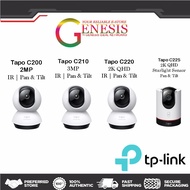 TP-Link TAPO C225/TAPO C220 2K QHD 4MP/C210 3MP ULTRA HD Pan Tilt WiFi HOME Security Surveillance IP