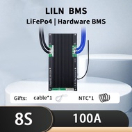 LILN NTC Hardware BMS Lifepo4 Battery BMS 8S 24V lifepo4 100A For Energy Storage Electric Vehicle Sc
