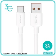 3C Store - USAMS - U84 Fast Charging Data Cable Type C 3A SJ601, SJ602, SJ603