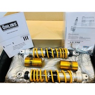 LAMBRETTA X-300 Original OHLINS LA330 LA-330 Absorber Rear Suspension Premium Twin Absorber 330mm 10